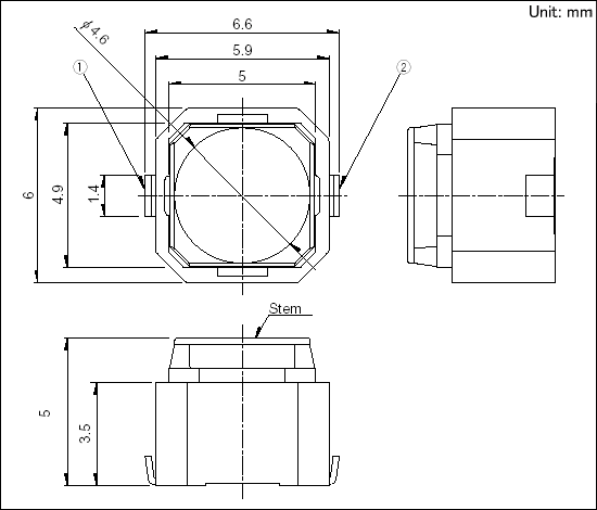 SKPMAPE010规格图纸