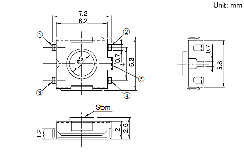 SKHUPME010规格图纸