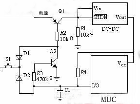 轻触开关工作原理图